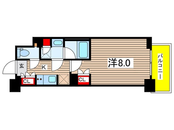 ラティエラ両国の物件間取画像